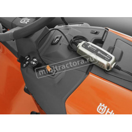 Снегоуборочный минитрактор Husqvarna TC 142T + снегоотбрасыватель